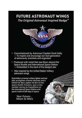 Future Astronaut Wings Silver
