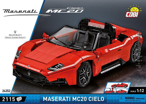 Maserati MC20 Cielo 2115 Piece Construction Set