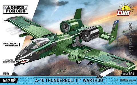 A-10 Thunderbolt II Warthog 667 Piece Construction Set