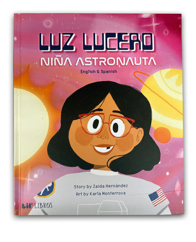 "Luz Lucero Nina Astronauta" Book