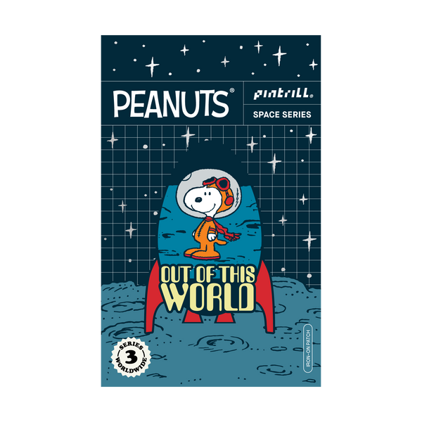 Snoopy Out of this World Patch Space Shuttle Endeavour Store