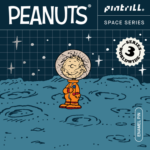 Astronaut Pigpen Pin