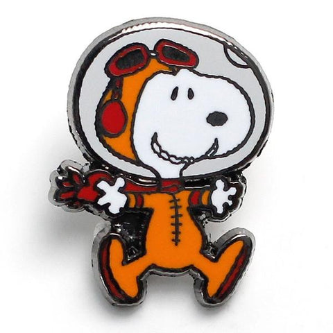 Astronaut Snoopy Jumping Pin