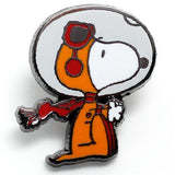 Astronaut Snoopy Sitting Pin