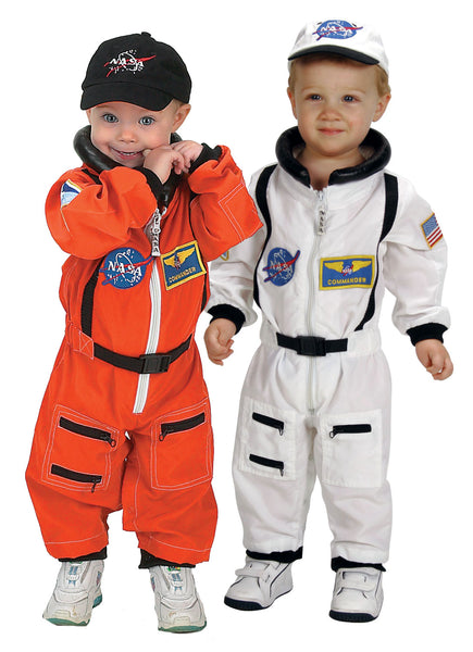 Generique - Weißes Astronaut Kostüm für Kinder - 116 (5-6 Jahre Generique - Weißes Astronaut Kostüm für Kinder - 116 (5-6 Jahre