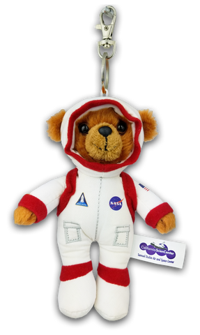 "EVA" White Bear Keyring