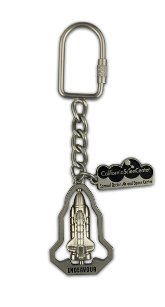 Endeavour 3D Metal Keyring – Space Shuttle Endeavour Store