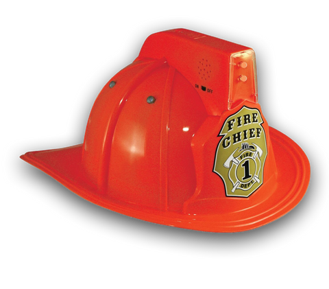 Fire Fighter Kids Helmet with Light & Sound