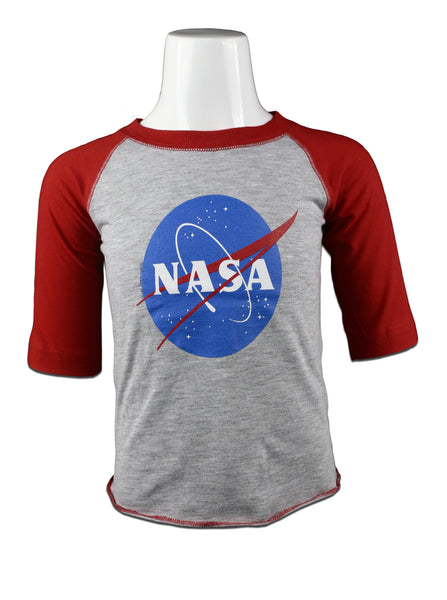 3/4 Sleeve NASA Space Youth Shirt Shuttle Endeavour Store –