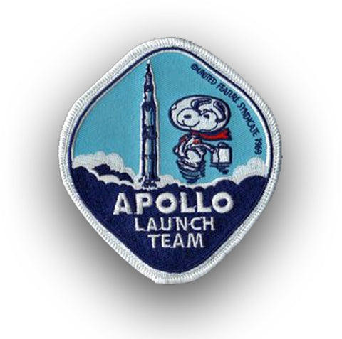 Snoopy Apollo Launch Team Patch