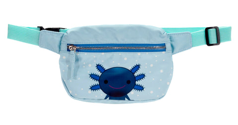 Axolotl Black/Blue Fanny Pack