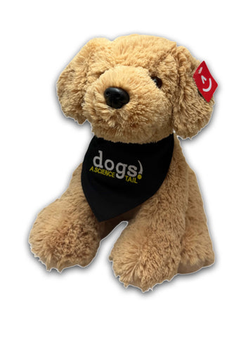Golden Lab with Bandana Plush 14"