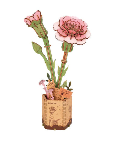 Pink Carnation 3D Puzzle