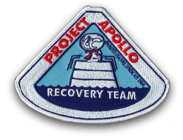 Project Apollo Recovery Team Snoopy Patch – Space Shuttle Endeavour Store