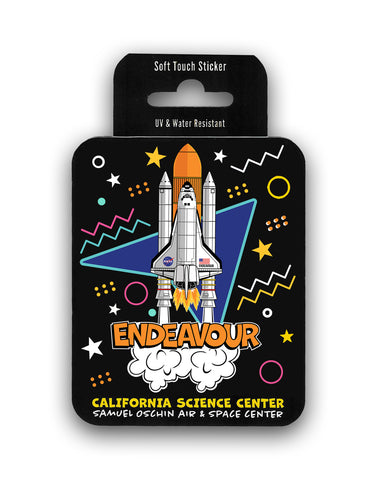 Retro Endeavour Sticker