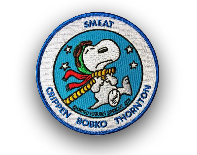 SMEAT Snoopy Patch – Space Shuttle Endeavour Store
