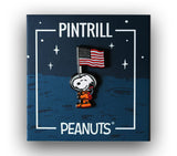 Astronaut Snoopy Flag Pin
