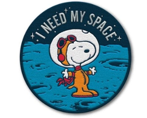 Snoopy I Need My Space Patch