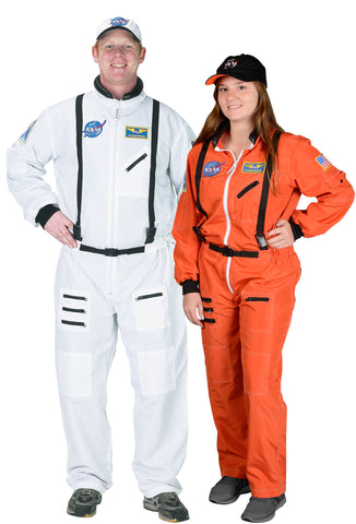 White EVA Adult Astronaut Suit
