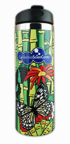 Butterfly on Bamboo Tumbler