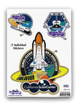 Endeavour "A" set of 3 Stickers