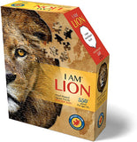 I Am Lion Head Shaped Puzzle 550 Pieces