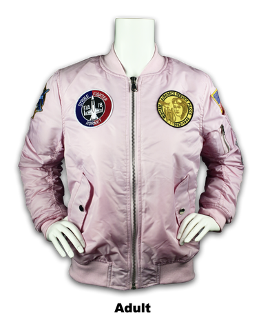 Alpha industries pink bomber 2025 jacket