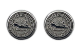Endeavour Medallion Cufflinks