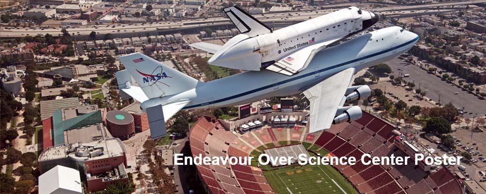 Endeavour Over Exposition Park Collection